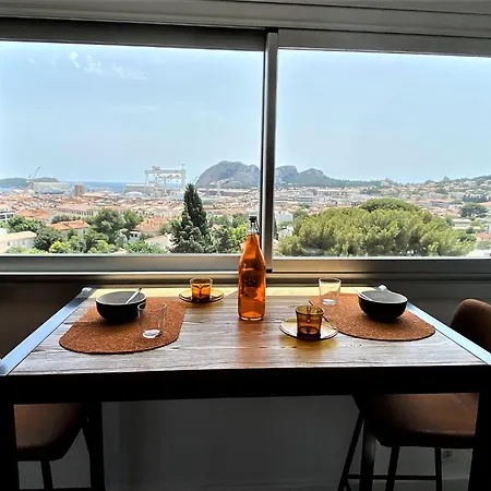 アパート Le Panorama Clim-wifi-parking-vue